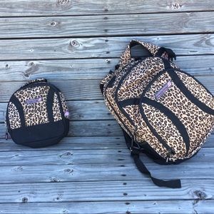 Cheetah PLC Pack backpack & matching lunch pail